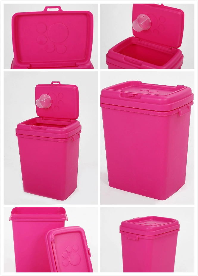 40L Pet Food Storage Container Cat Promotion Products 15kg Dog Dry Food Bin