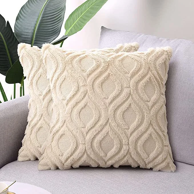 European-Style High-Precision Hot Drilling Sofa Cushion, Can Be Customized Luxury New Tassel Pillowcase