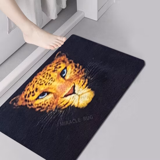 Outdoor Personalized Door Mats with PVC Backing Custom Logo Doormat for Home