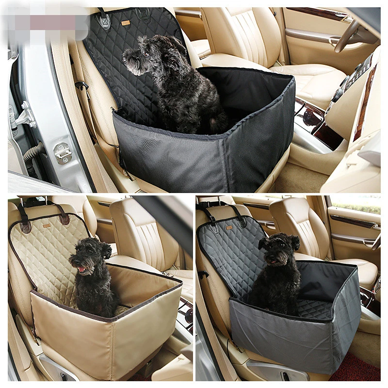 Waterproof Dog Carriers Front Seat Bag Pet Car Seat Cover