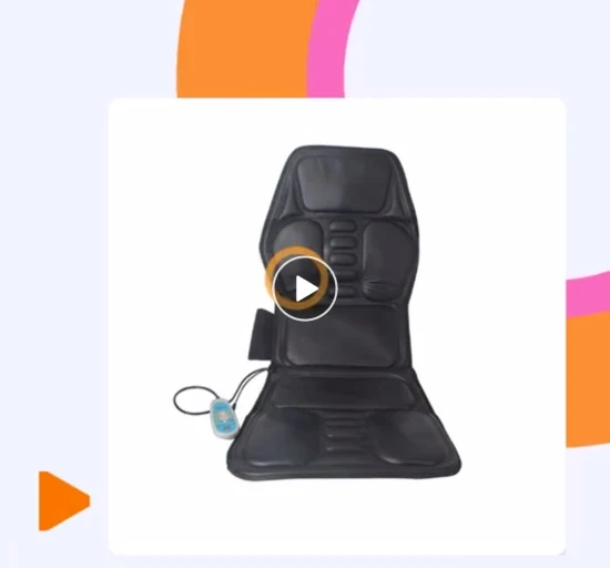 Paquete Healthcare Electric Shiatsu Amasado Calefacción Asiento de coche Vibración Buttom Cojín de masaje para silla