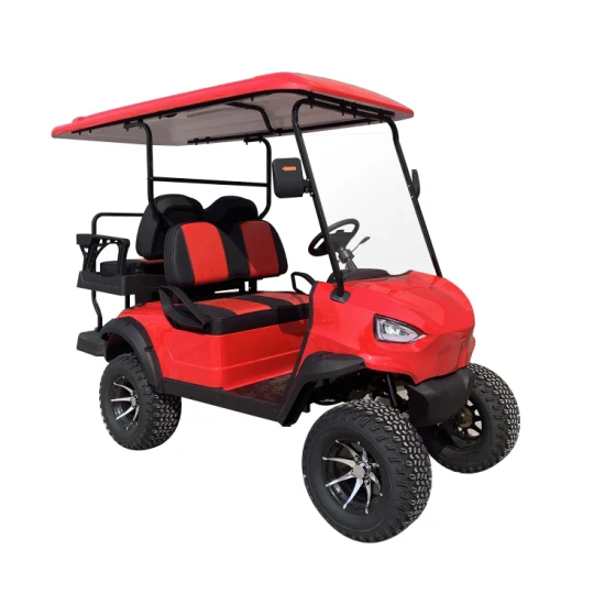 Fabricante de China Venta al por mayor 100/120 km Kilometraje Plomo ácido/Batería de litio 48V/60V/72V 2, 4, 6, 8, 10 Asientos/Seater Hunting Golf Cart/Buggy/Car, Club Car