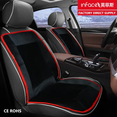 Cojín de asiento de coche de calefacción universal automático calentador negro de 12V al por mayor