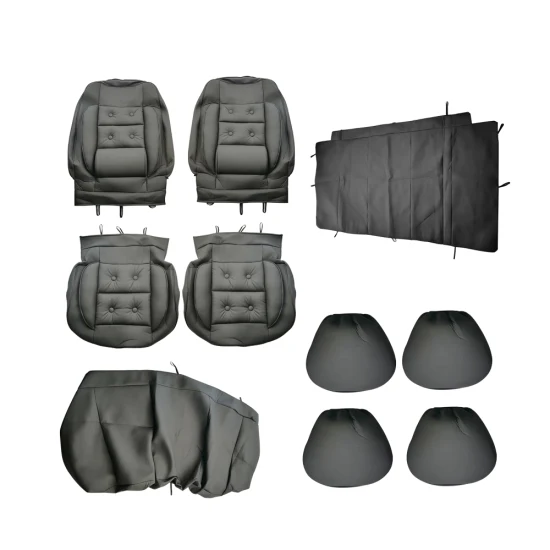 10PCS Universal PU Leather Auto Parts Cubierta de asiento de automóvil